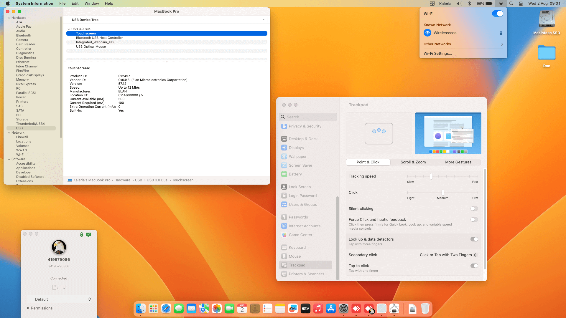 Dell Inspiron 17 7779 2 in 1 [KabyLake   Intel UHD 620 + I2C]   OpenCore 1